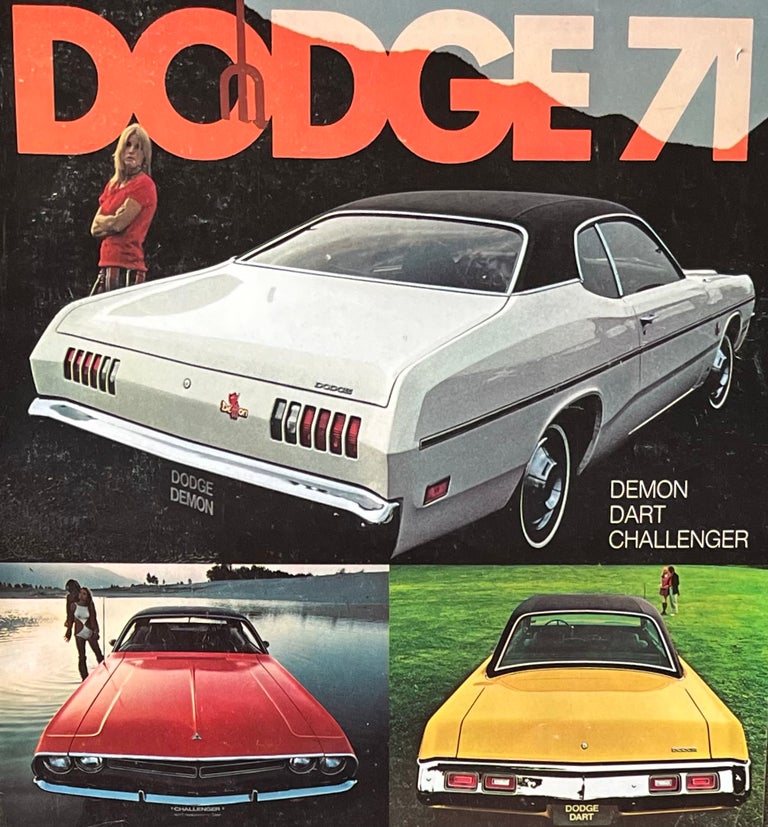 Item #504280 Dodge 71: Demon, Dart, Challenger. Dodge Motors.