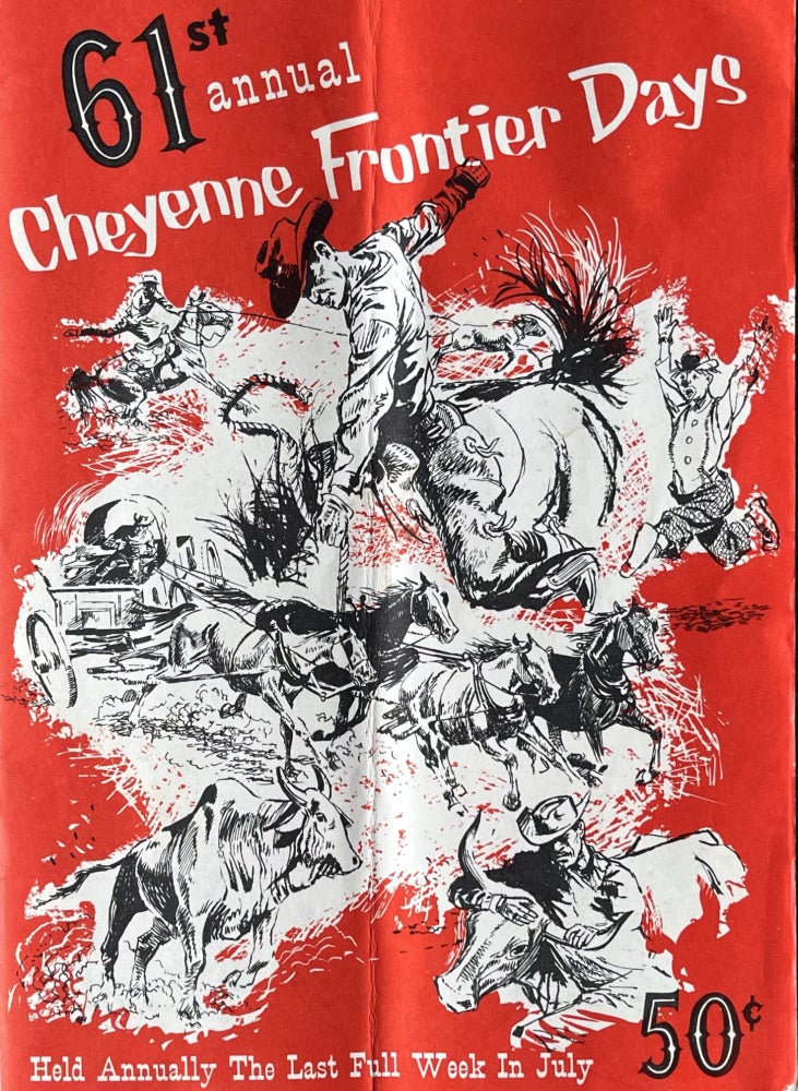 Item #507237 A Grouping of Mid-20th Century Cheyenne, Wyoming Travel Ephemera.