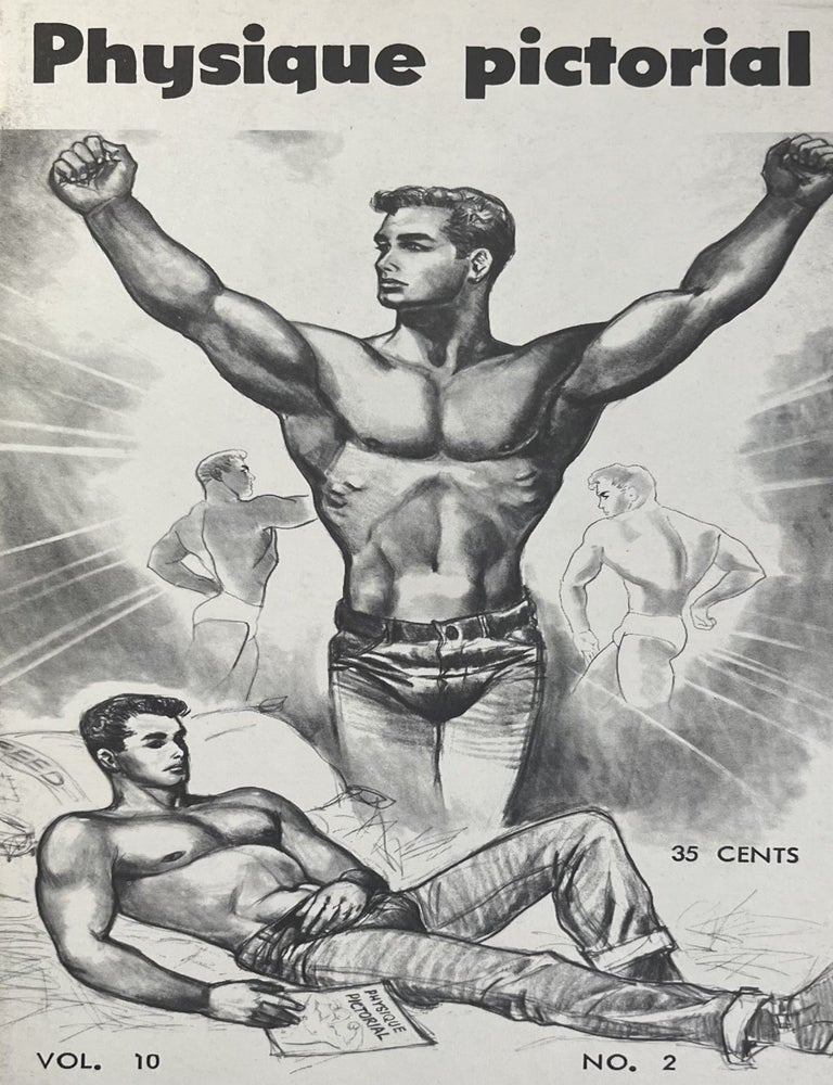 Item #5092410 Physique Pictorial Vol. 10, No. 2, August 1960. Bob Mizer, and Photographer.