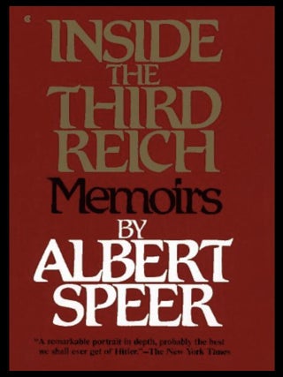 Item #515202622 Inside the Third Reich: Memoirs. Albert Speer