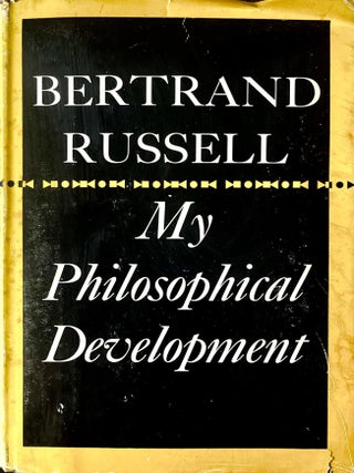Item #518202505 My Philosophical Development. Bertrand Russell