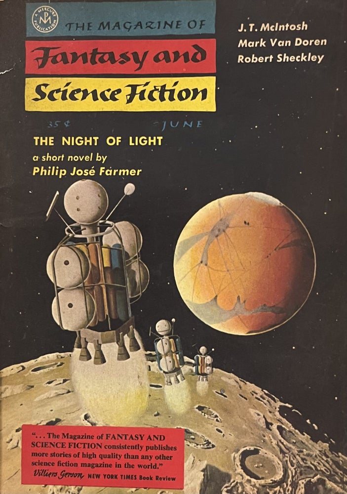Item #520249 The Magazine of Fantasy and Science Fiction, Vol. 12, No. 6, June 1957. Anthony Boucher.