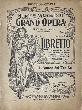 A Grouping of 19 New York City Metropolitan Opera Company Libretti of a Range of Operas