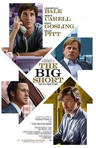 Item #525233 The Big Short. Director Adam McKay, Adam McKay Charles Randolph, Writers Michael Lewis.