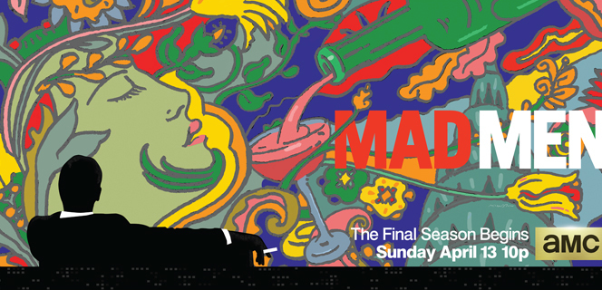 Item #525238 Mad Men The Final Season Begins Sunday April 13 10p. Milton Glaser