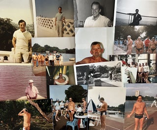 A Grouping of Over One Hundred and Sixty Five [165] Mid-Centruy Photographs of Men on Vacation and at Leisure at Resorts Around the World