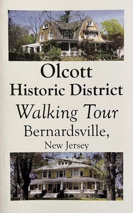 Item #609241 Olcott Historic District Walking Tour Bernardsville, New Jersey. Dennis Bertland