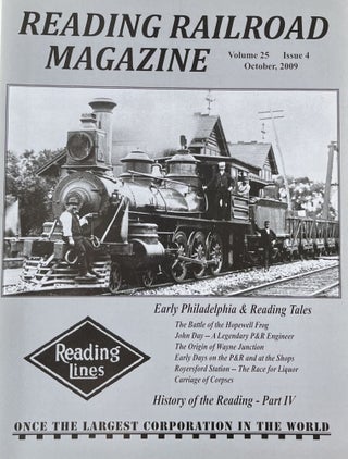 Item #614245 Reading Railroad Magazine, Volume 25, Issue 4, October, 2009