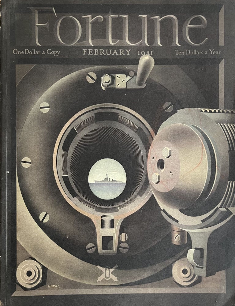 Item #622231 Fortune Magazine, Vol. 23, No. 2, February 1941. Managing Ralph Delahaye Paine Jr.
