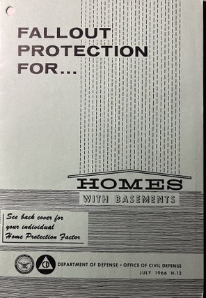 Item #7000560 Fallout Protection for Homes with Basements. Lyndon Johnson, Introduction