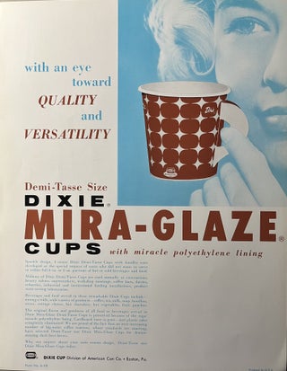 Item #7000562 A Grouping of Fourteen [14] Pieces of Mid 20th Century Advertising and Promotional...
