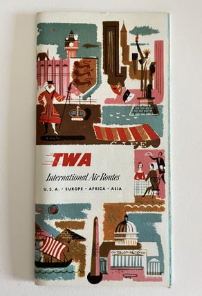 A Grouping of Eleven [11] Pieces of Mid-Century Trans World Airlines [TWA] Travel Ephemera