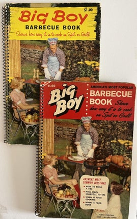 Item #700077 Two Mid-Century Big Boy Barbecue Cookbooks: Shows How Easy It Is To Cook on Spit or...