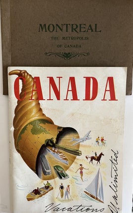 Item #700085 A Grouping of Three [3] Pieces of Early to Mid-Century Canada Tourist Ephemera