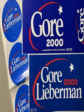 A Grouping of Forty [40] Political Bumper Stickers from the 1970s to the 1990s
