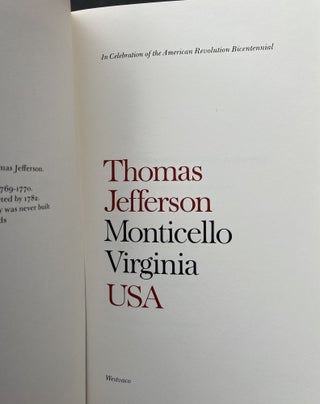 Thomas Jefferson, Monticello, Virginia, USA