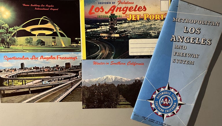 Item #700256 A Grouping of Five Pieces of Mid Century Los Angeles Travel Ephemera