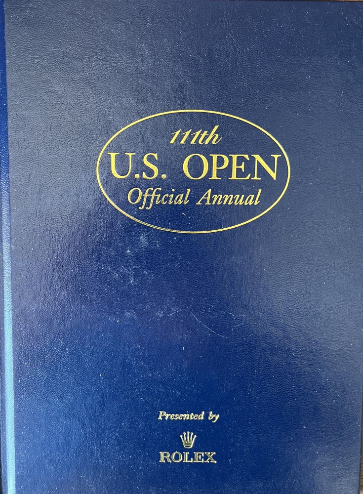 Item #700265 111th U.S. Open Official Annual Congressional Country Club. David Shedloski, Bev Norwood, Arnold Palmer, USGA, Foreword, Photographer.