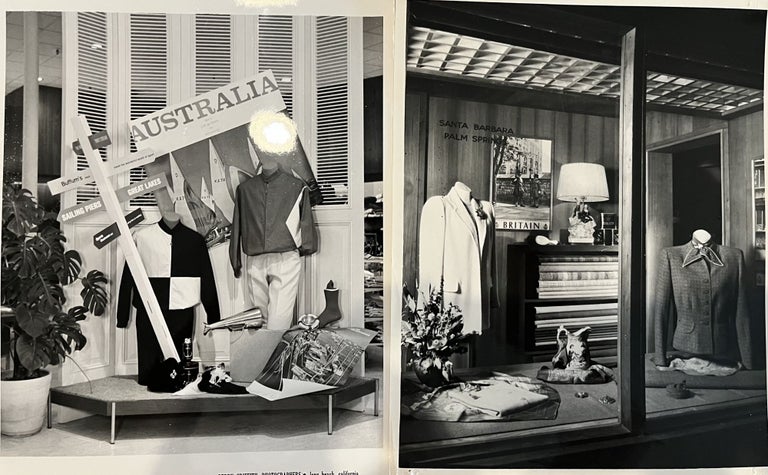 Item #700302 A Grouping of Sixteen [16] B&W Mid-Century Photos of the Iconic Southern Californian Retailer Tweeds & Weeds