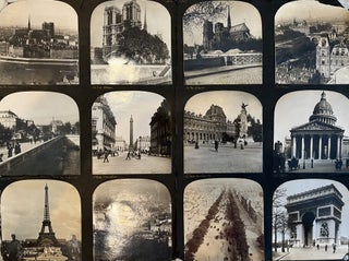 Item #700310 A Grouping of Twelve 12 Early 20th Century B&W Views of Parisian Landmarks
