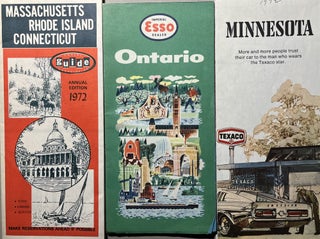 Item #700532 A Grouping of Six [6] Mid -Century Road Maps