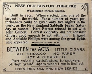 Between The Acts: The New Old Boston 1910 Tobacco Card