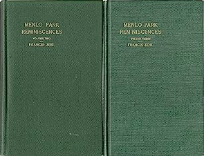 Item #708239 Menlo Park Reminiscences: Volumes Two and Three. Francis Jehl