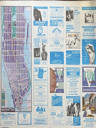 Item #711202603 Columbia Fun Maps: Manhattan: 2001 Edition. Publisher Alan H. Beck
