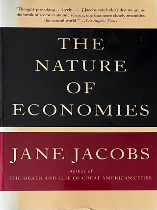 Item #711202643 The Nature of Economies. Jane Jacobs