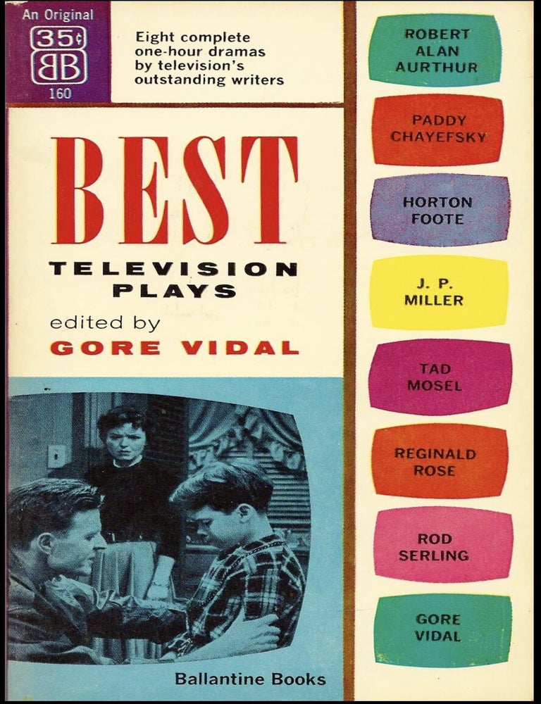 Item #7112434 Best Television Plays. Gore Vidal.