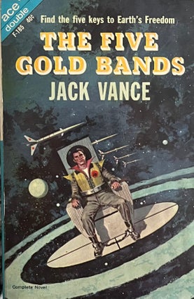Item #713239 The Dragon Masters / The Five Gold Bands. Jack Vance