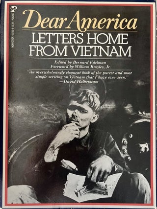 Item #714202613 Dear America: Letters Home From Vietnam [Pocket 61750]. Bernard Edelman, William...