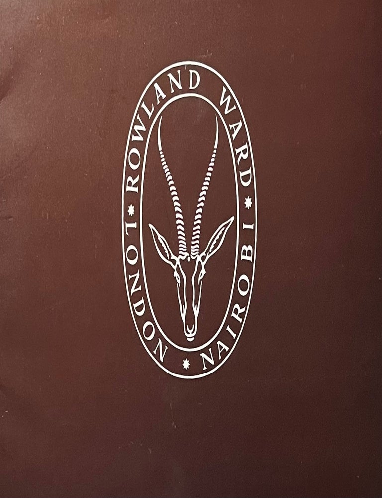 Item #725273 Two [2] Rowland Ward Gift Catalogues