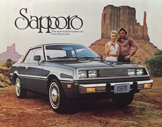 Item #725287 Sapporo. The new sophisticated car from Plymouth. Plymouth Div. of Chrysler Corp