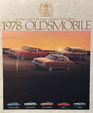 Item #725288 1978 Oldsmobile: in man's search for a new measure of excellence. General Motors Corp