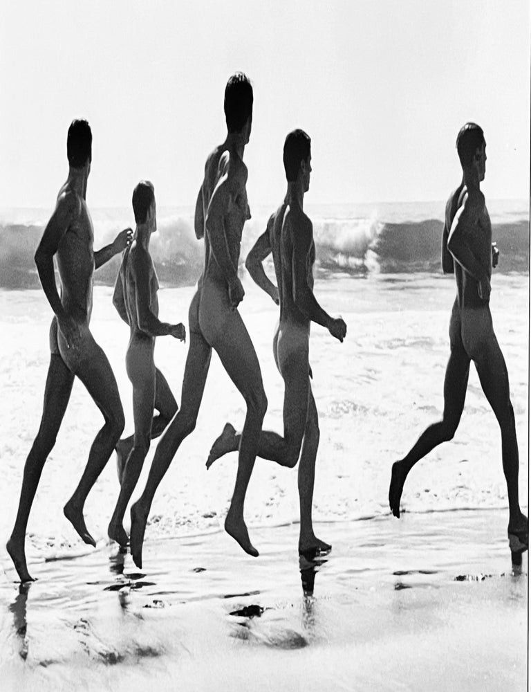Item #726202612 Running at Point Conception, California, 1987. Bruce Weber.