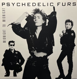 Item #800031 A Record Store Window Advertisement for The Psychedelic Furs' 1987 Album "Midnight...