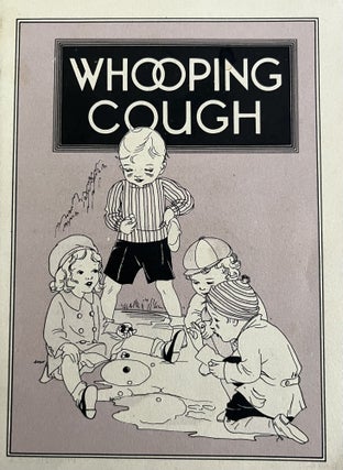 Item #800036 A 1931 Depression-Era Brochure on Whooping Cough. John Hancock Life Insurance