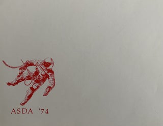 An Early 1970s American Philatelic Program Guides Honoring the U.S. Space Program