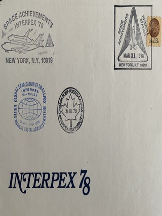 Item #800068 A Late 1970s American Philatelic Program Guides Honoring the U.S. Space Program