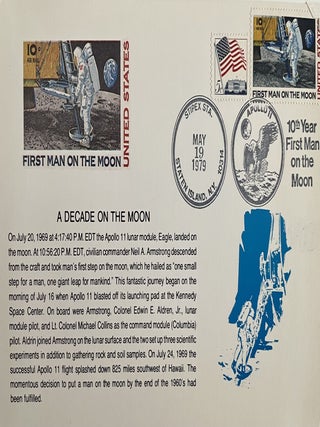 Item #800073 A Grouping of Late 1970s American Philatelic Program Guides, Commemorative Cards and...