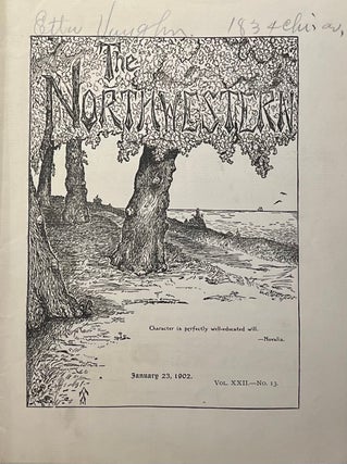 Item #802233 The Northwestern, VOL. XXII, No. 13, January 23, 1902. A B. Sanders Jr., -in-Chief
