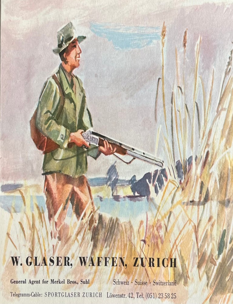 Item #803234 W. Glaser, Waffen, Zurich General Agent for Merkel Bros.