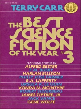 The Best Science Fiction of the Year #3 [Ballantine 252568