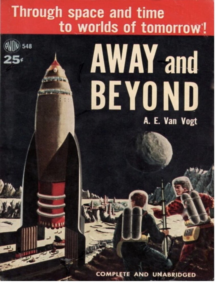 Item #808202615 Away and Beyond [Avon 548]. A E. Van Vogt.
