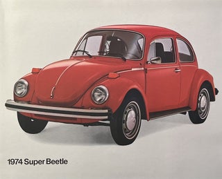 Item #81233 Three [3] Volkswagen Product Spec Sheets: 1974 Dasher 4-Door Sedan, 1974 Super Beetle...