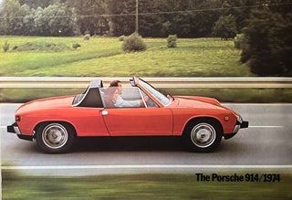 Item #81238 Two 1974 Porsche Car Product Spec Sheets: The Porsche 914 and The Porsche Carrera....