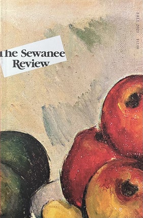 Item #815235 The Sewanee Review, Fall 2021 Vol. CXXIX, Number 4. Adam Ross