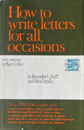 Item #816202503 How to Write Letters for All Occasions: A Complete Guide Filled with Hundreds of...