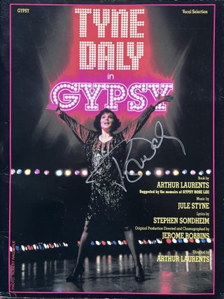 Item #901202510 Tyne Daly in 'Gypsy' Vocal Selections Signed by Daly. Arthur Laurents, Jules...